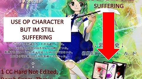 Took Me 3 Days to beat touhou 18 1CC hard With sanae. (normal human gameplay no commentary)