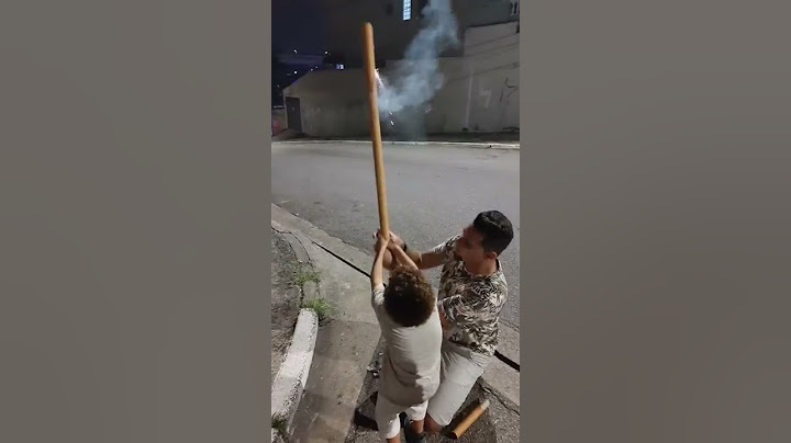 Matheus soltando rojão