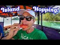 Island Hopping in Krabi!! Family LONG-TAIL BOAT Trip + Island Lunch in Thailand!