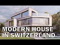 Modern house project in Switzerland
