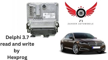 VW Skoda Delphi 3.7  Ecm Read&write By Hexprog..