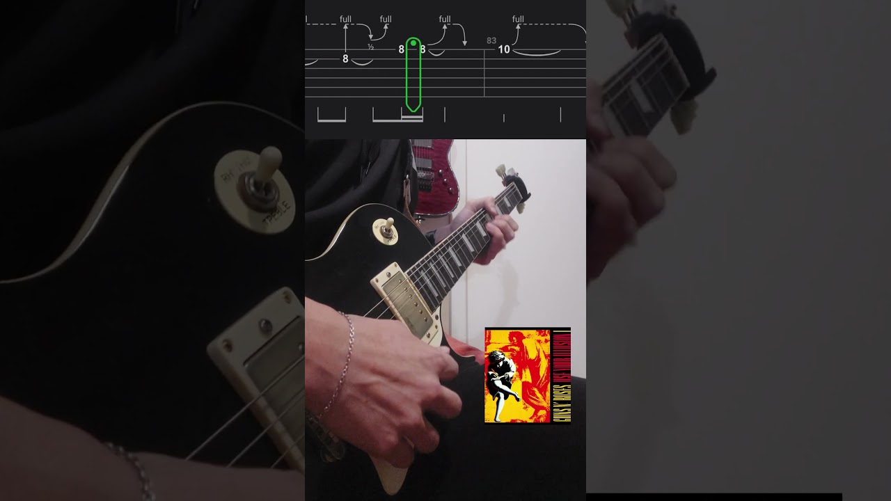 Guns n' Roses - November Rain 1st solo (tab) 
