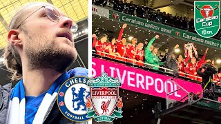 THE MOMENT VAN DIJK WINS LIVERPOOL THE CARABAO CUP!!| Chelsea vs Liverpool Vlog