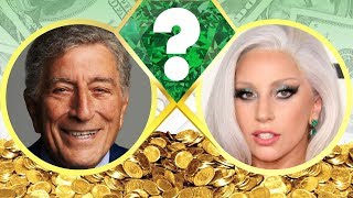 WHO’S RICHER - Tony Bennett or Lady Gaga - Net Worth Revealed! (2017)