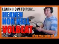 ★ Heaven Nor Hell (Volbeat) ★ Drum Lesson PREVIEW | How To Play Song (Jon Larsen)