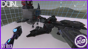 Dual Universe Gameplay | Hover Vessel Conversion Is Completed | S1 Episode 13 | 4K | RTX 3090 FW3