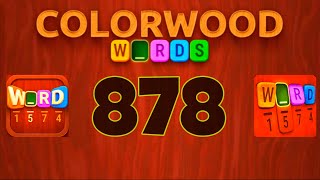 COLORWOOD WORDS CRYPTOGRAM level 878