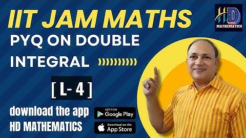 Double and triple integrals for iit jam / iit jam mathematics / complete iit jam mathematics syllabu