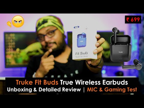 truke Fit Buds True Wireless Earbuds (TWS) | Detailed Review,MIC & Gaming Test