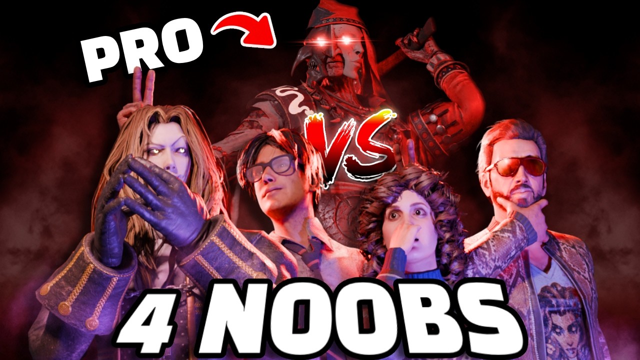 Dead By Daylight Live Stream! 1 Pro vs 4 Noobs for $120 prize! - YouTube