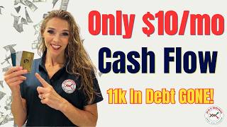 Only $10/Month Cash Flow? Velocity Banking Wiped Out $11K in Debt in 3.6 Years