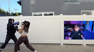 Jason Reacts To Diana Training For Nms Boxing 3..