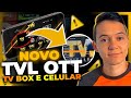 Tvl tv box  novo aplicativo tvl ott como pegar o acesso como atualizar o novo aplicativo tvl ott