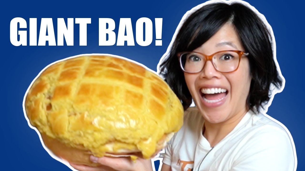 I Made a GIANT Bolo Bao In Less Than an HOUR  - A Pineapple Bun The Size of My Head