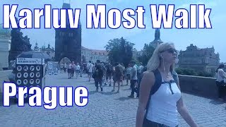Prague Charles Bridge Karluv Most Walk