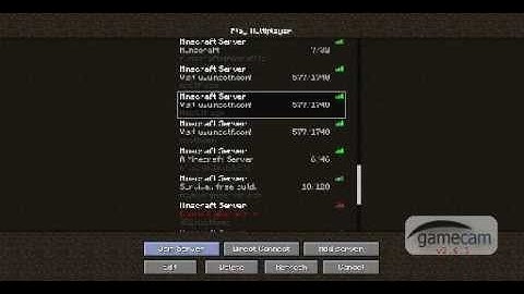 server showcase: mcctf