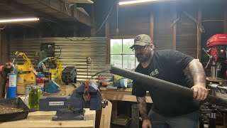 Preparing for my ABS Journeyman Bladesmith Performance test..