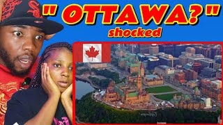 African Couple Reacts to Canada’s Capital… Ottawa Shocked Us
