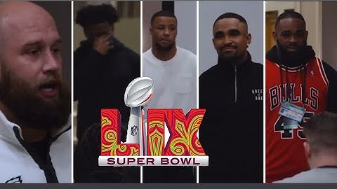 Eagles Emotional Speeches in Team Meeting Night Before Winning Super Bowl LIX vs Chiefs