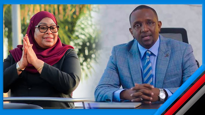 ENG. HERSI AELEZA SABABU ZA KUMPONGEZA RAIS SAMIA