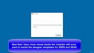 16. Install SSDT Designer Templates