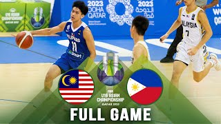 Malaysia v Philippines | Full Basketball Game