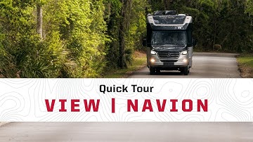 Quick Tour: Winnebago View and Navion - Model Years 2022 - 2025