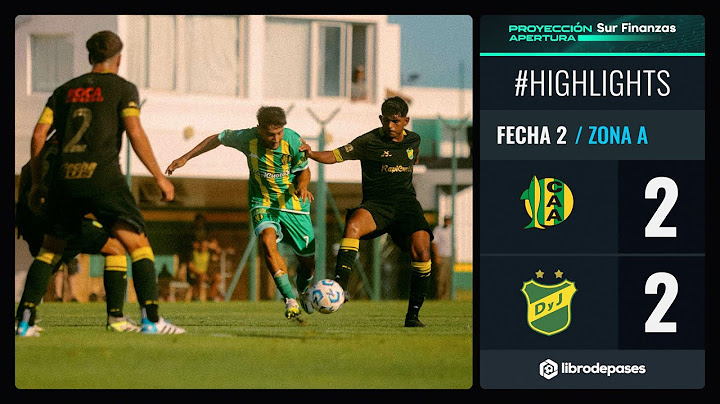 ALDOSIVI 2 - 2 DEFENSA Y JUSTICIA I Resumen del partido I #TorneoProyección Sur Finanzas Apertura