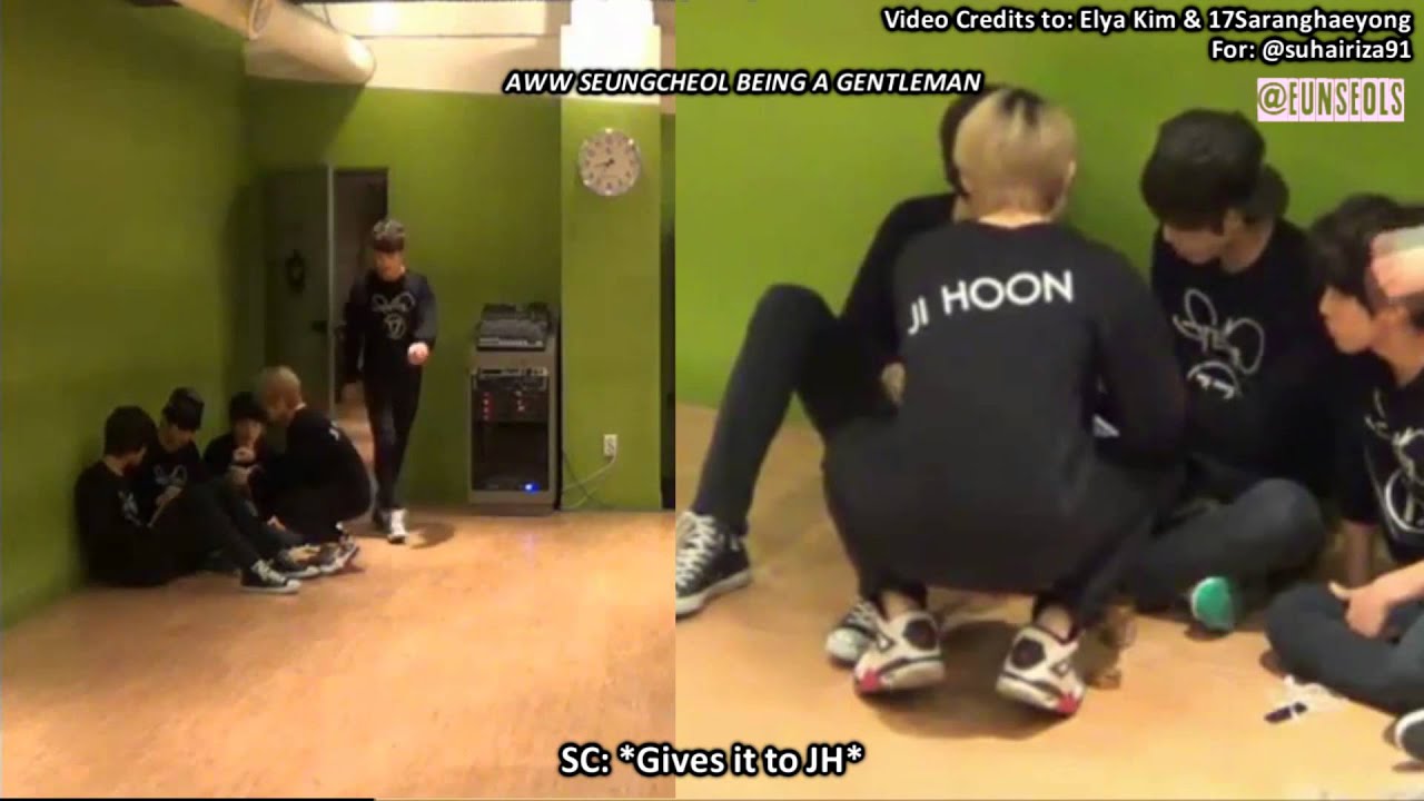 #Jicheol - In which Seungcheol is a gentleman for Jihoon (Dual Cam)