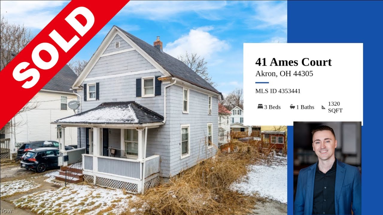 Property Sold: 41 Ames Court Akron, OH - Dustin Purtan Real Estate