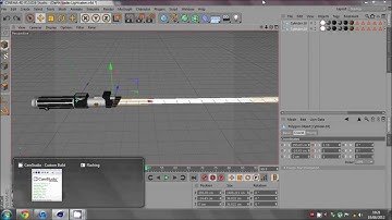 Cinema 4D | Animating a lightsaber Tutorial