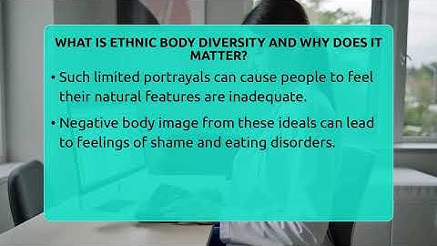 What Is Ethnic Body Diversity And Why Does It Matter? - Inside Body Image