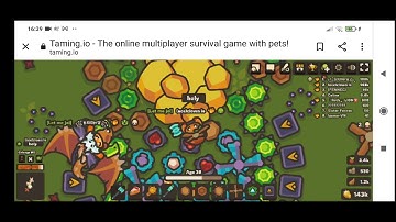 i just afk in taming.io