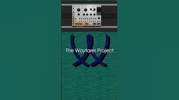 Synthesizer Drone with VCO, Low Pass Filter, and Delay #shorts  #music