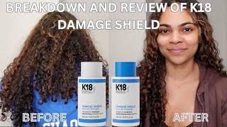 K18 Damage Shield Shampoo & Conditioner Review | Science of Hair Care | $36 Worth It?