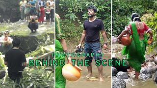 Photography Behind The Scene - Buddha Water Fall At Silcharra, Tripura - Bengali Sharee Bong Beauty
