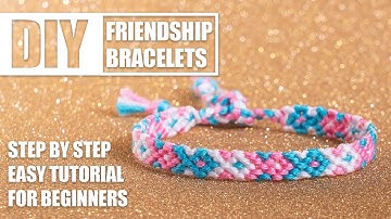 Diamond Chevron Fish Zigzag Friendship Bracelets Step by Step Tutorial | Easy Tutorial for Beginner
