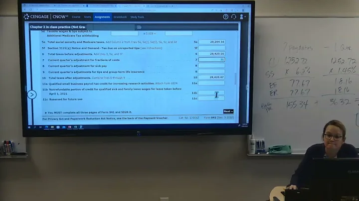 Payroll Accounting: Chapter 3, homework help (part 2)