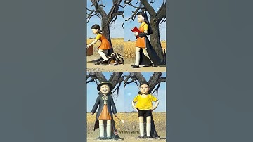 Cute Squid Game Doll 🧸 Ruined by AI Part 116 #squidgame #squidgame2 #ai #shorts