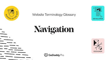 Navigation Explained | Web Pro Glossary - Website Design Vol. 1