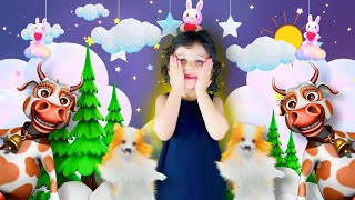 What sound does a cow make @Sillo | Nursery Rhymes | Kids song