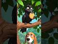 “कौआ बना घमंडी… बिस्किट गया! 😱😂 | Kids Moral Story”.                                  #cartoonstory