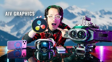 Apple Immersive Video Editing: How to Add Graphics, Logos & 2D Video in DaVinci Resolve