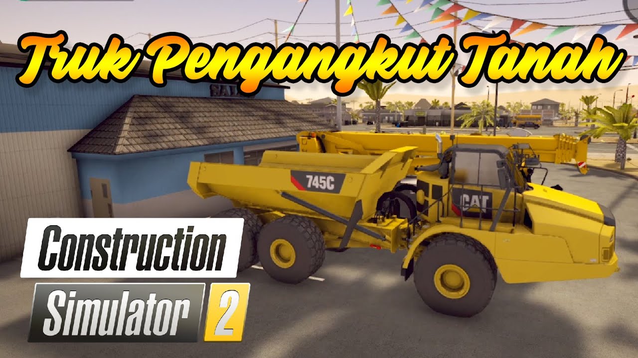 Mobil Truk  Pengangkut Tanah Construction Simulator  YouTube