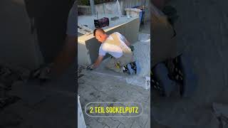 Dh - Trockenbau Teil 2 Sockel Verputzen Im Zeitraffer