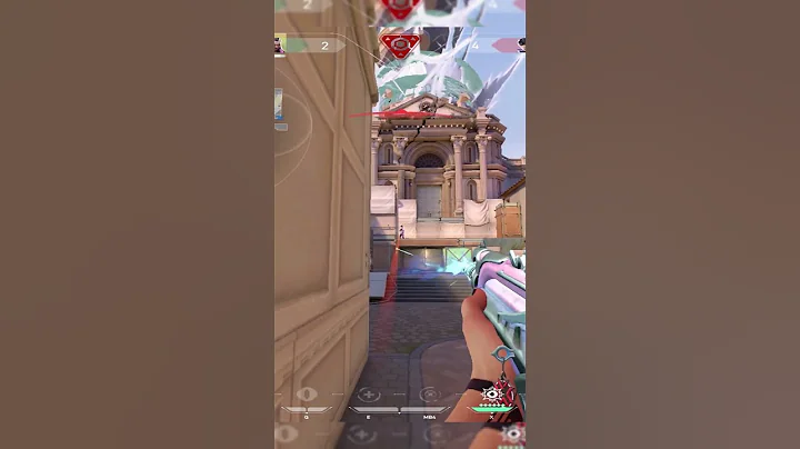 perfect low sens aim in immortal valorant. #shorts