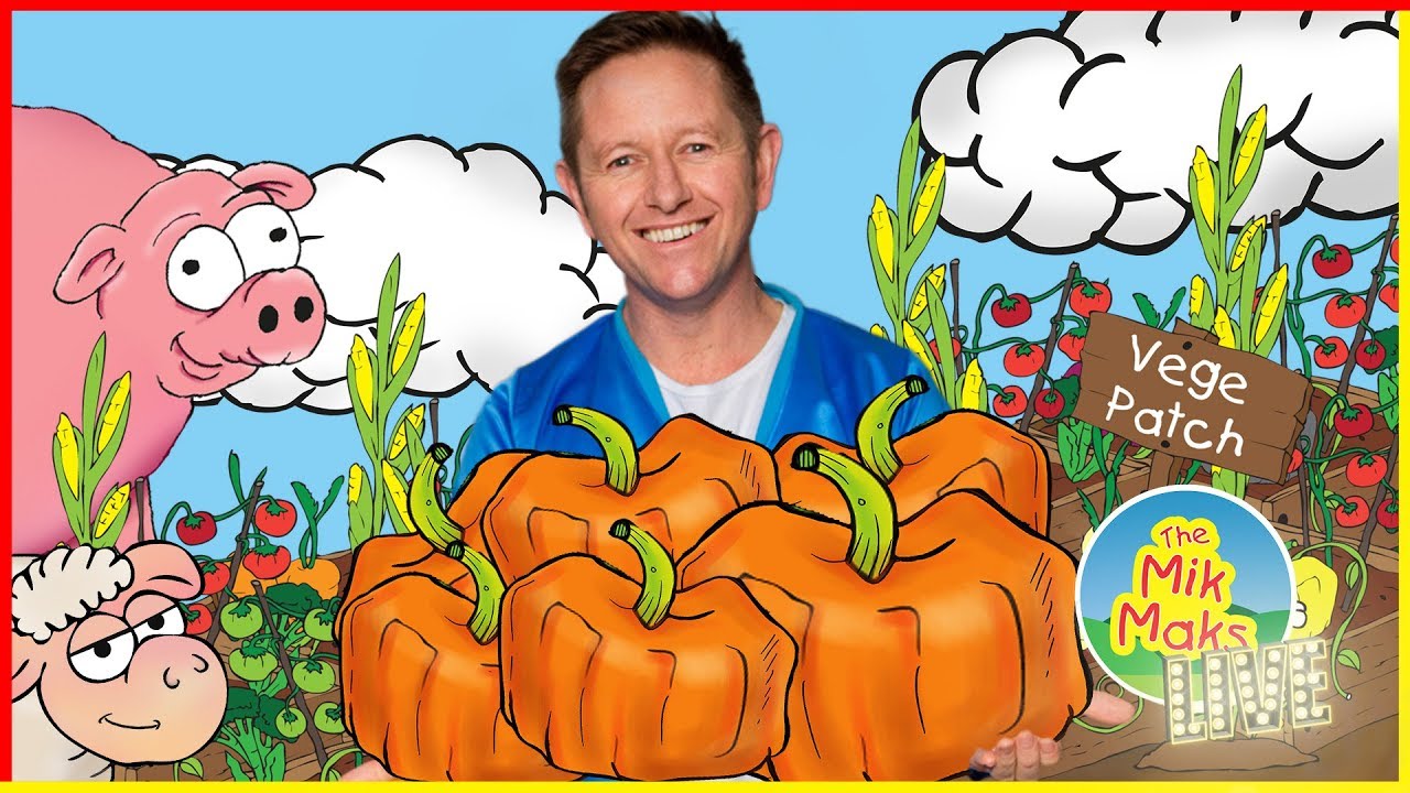 The Vegetable Song Live | Teaching Kids To Eat Vegetables | The Mik