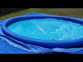 Piscine  vagues dt facile  installer de 15 pieds