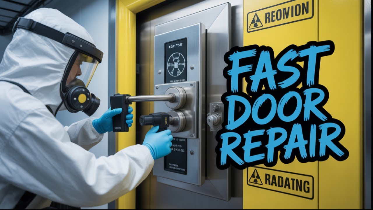 X-Ray Room Door Acting Up? Get Same-Day Repair for hospital doors in Houston.