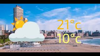 Clima en Mar del Plata - 19 de Noviembre del 2023 #argentina #clima #weather #mardelplata